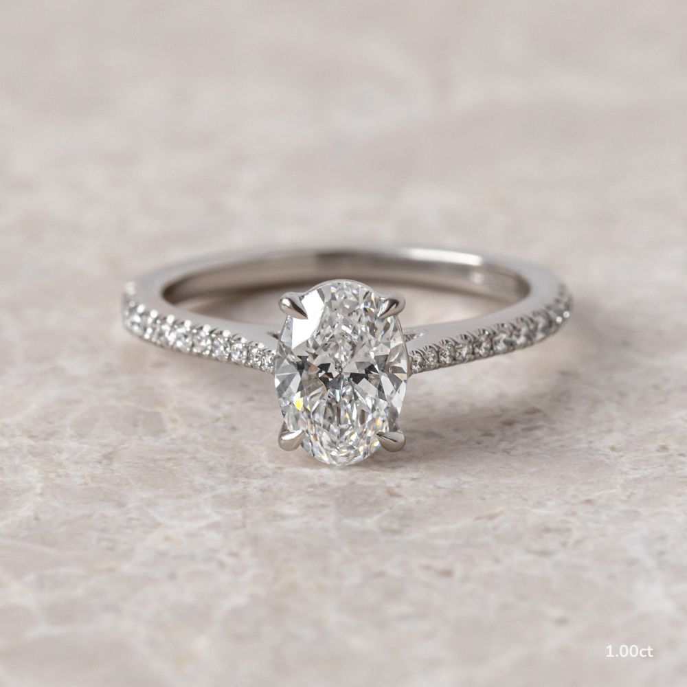 1 Carat Diamond Engagement Ring